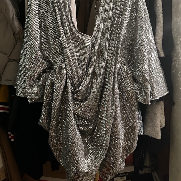 Ellae Lisque Center of Attention Sequins Dress size XL - Picture 5 of 8